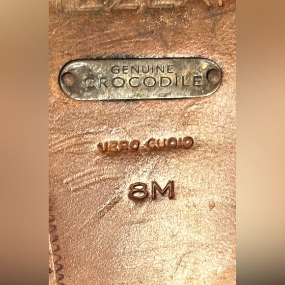 Mezlan Platinum Crocodile Mens Shoes! - Picture 12 of 12